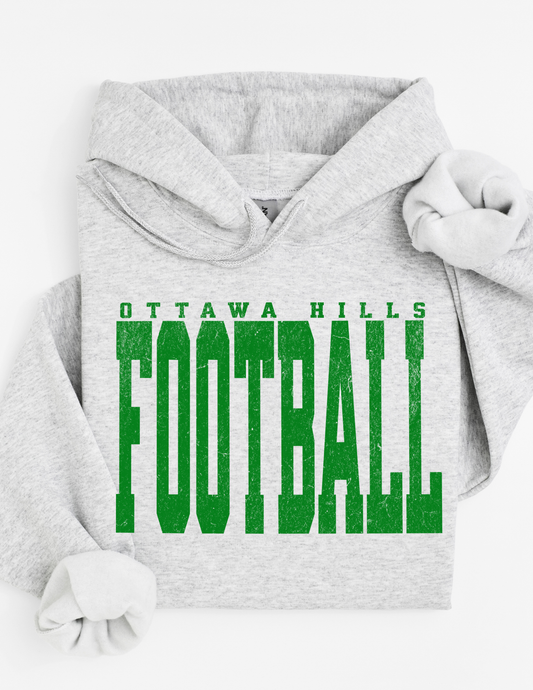 Ottawa Hills Football Hoodie (Youth-Adult)
