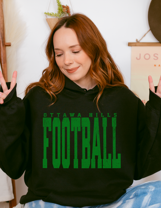 Ottawa Hills Football Hoodie (Youth-Adult)