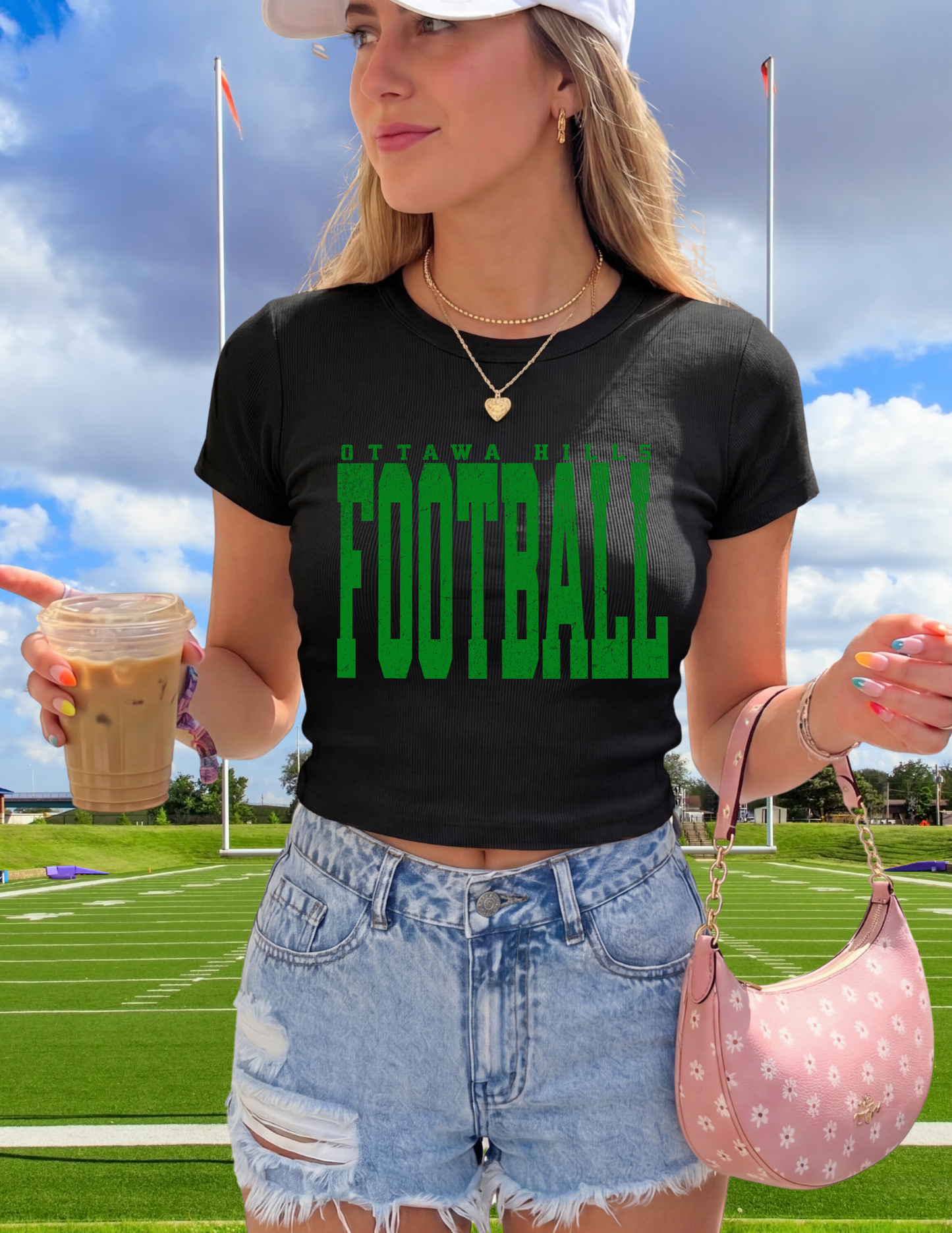Ottawa Hills Football Baby Tee
