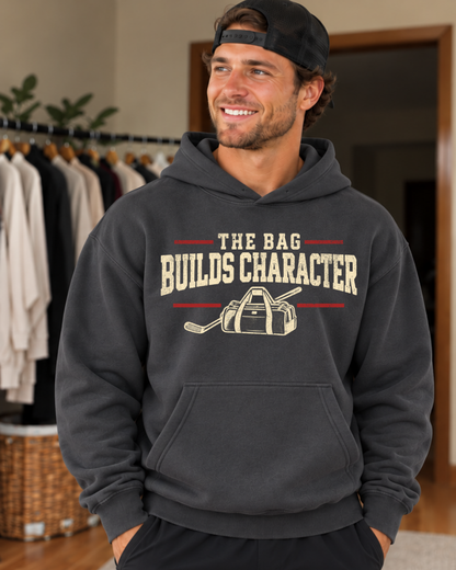 The Bag Builds Character Hoodie