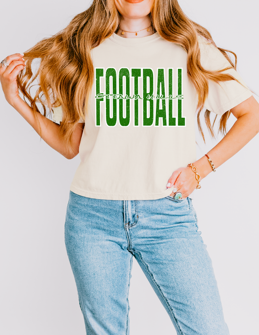 Bears Football Mom Boxy Tee