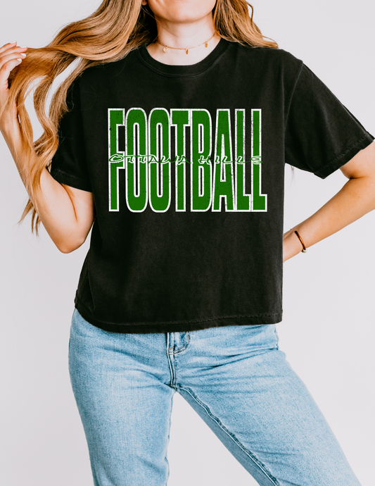 Bears Football Mom Boxy Tee