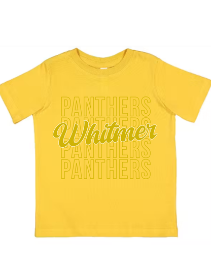 Whitmer Panthers Tshirt (Toddler-Adult)