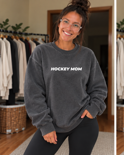 Built for the rink Crewneck mom and dad