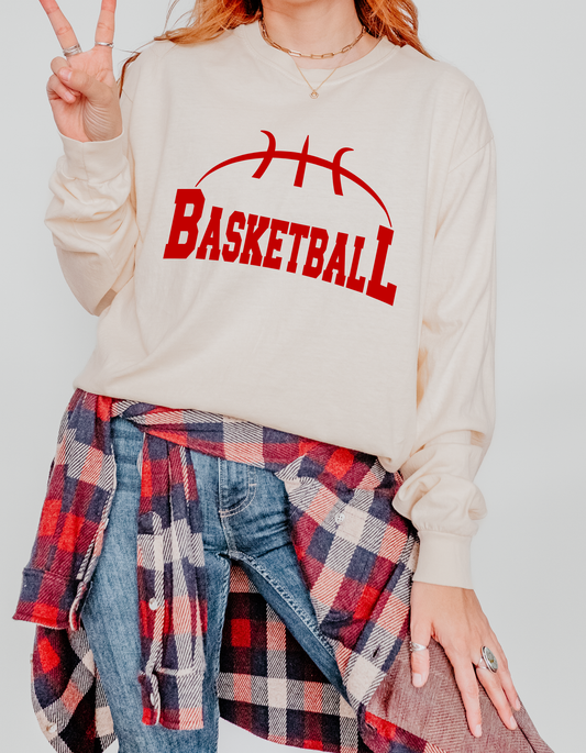 Custom Color Basketball Long Sleeve