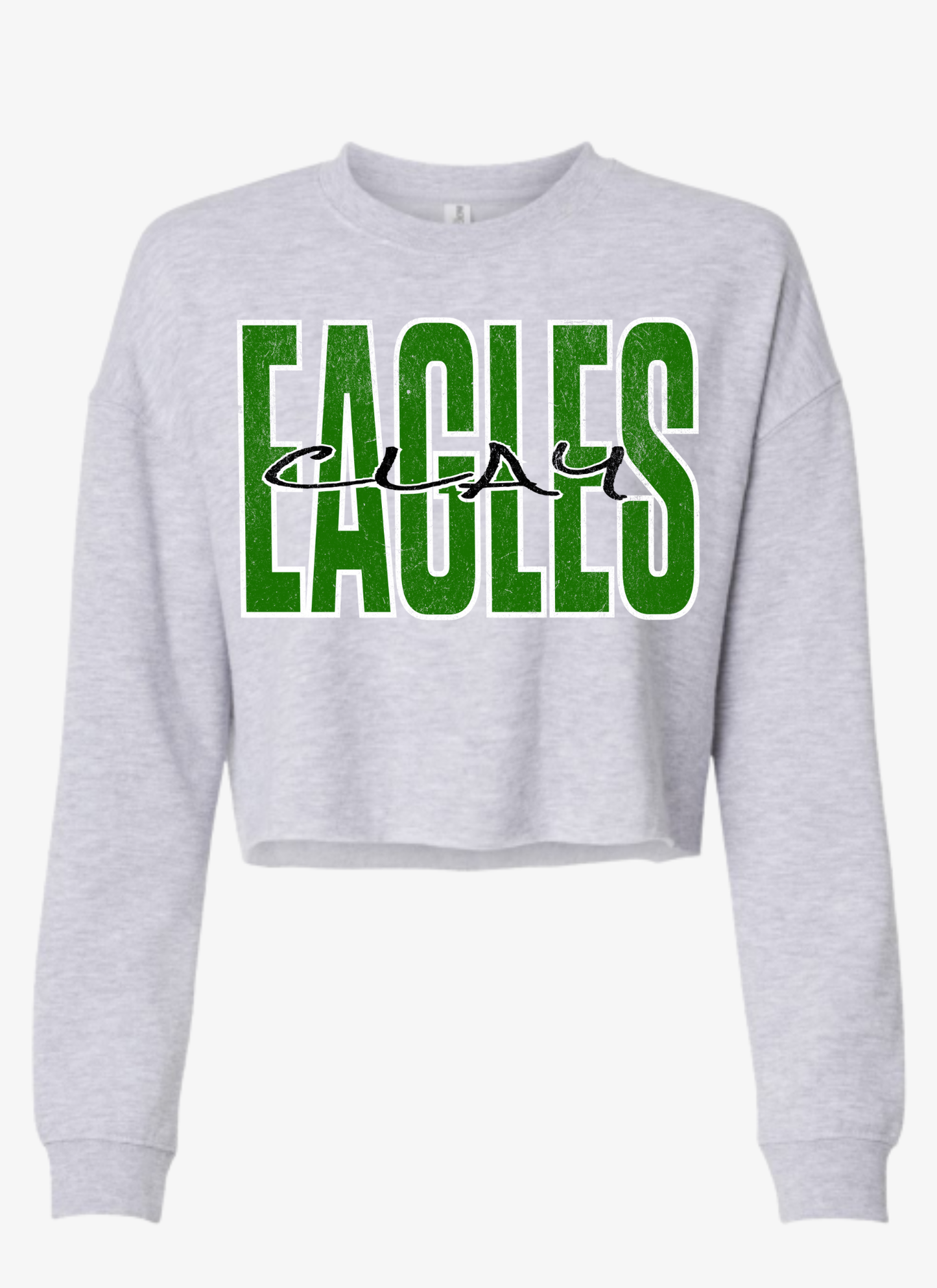 Eagles (Clay)Cropped Crewneck