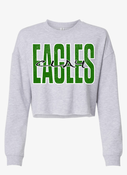Eagles (Clay)Cropped Crewneck
