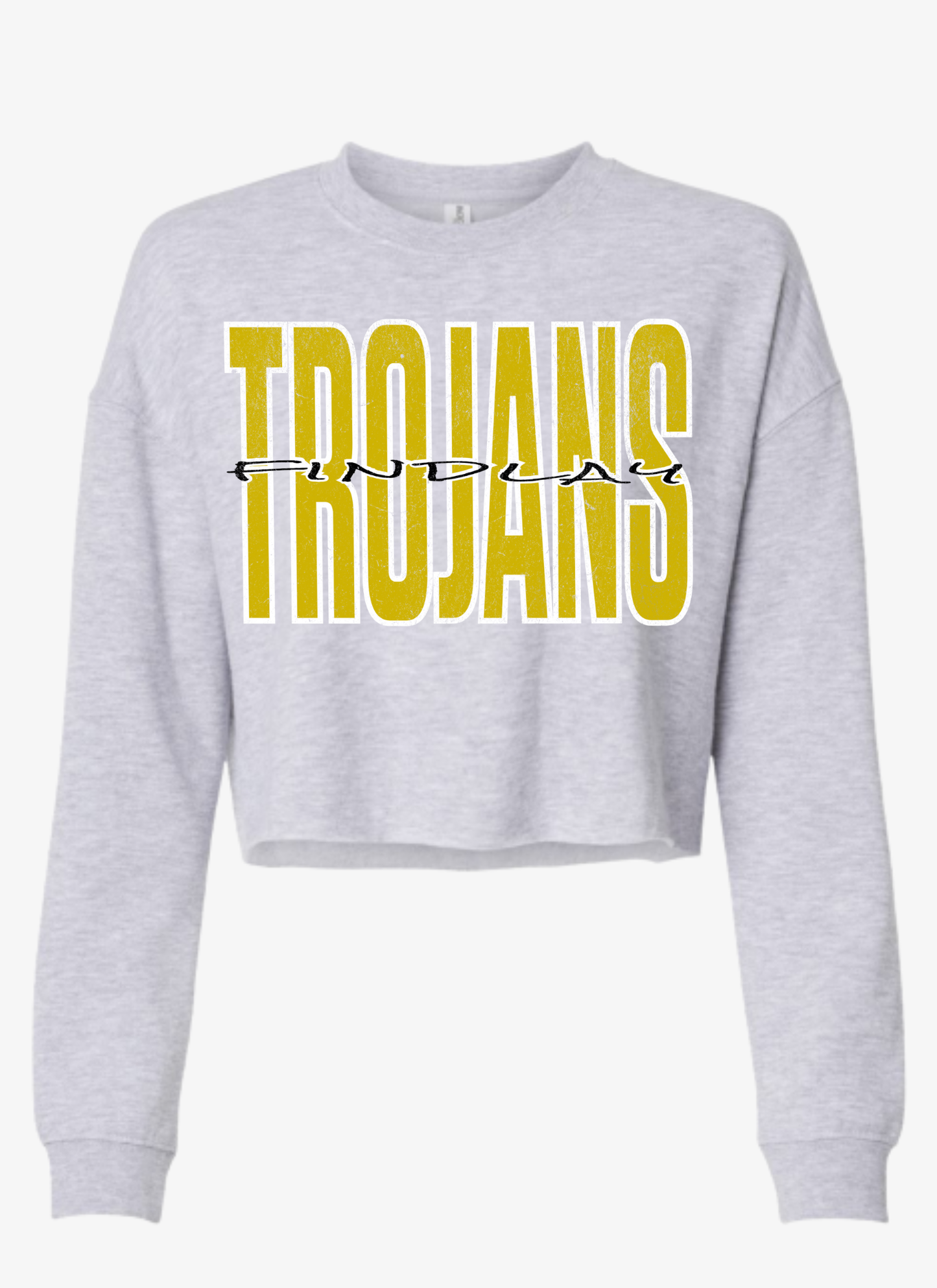 Trojans Cropped Crewneck