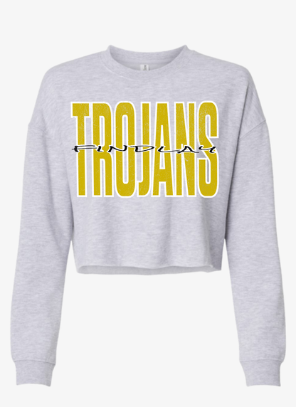 Trojans Cropped Crewneck