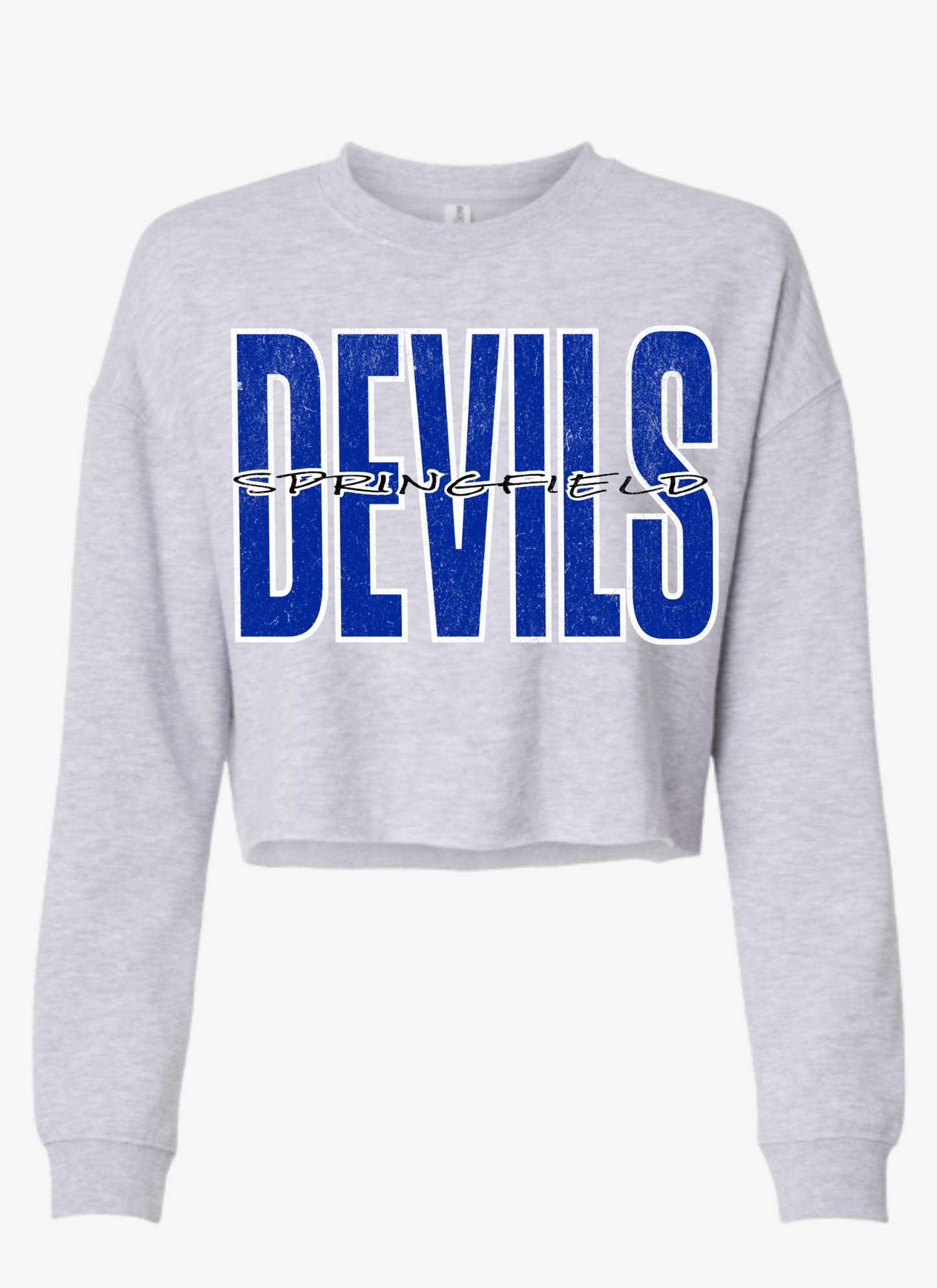 Devils Cropped Crewneck