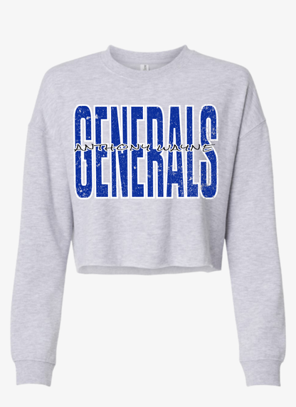 Generals Cropped Crewneck