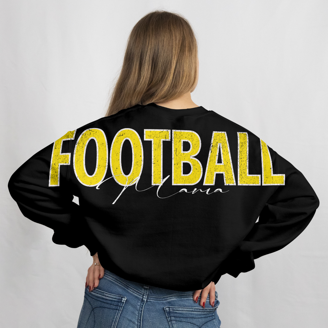 Football Mom Big Back Crewneck