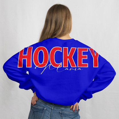 Hockey Mom Big Back Crewneck