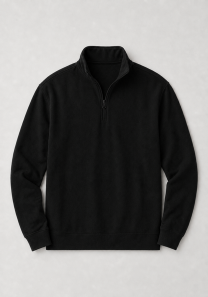 Light Weight 1/4 Zip Up Puff Print Desgin