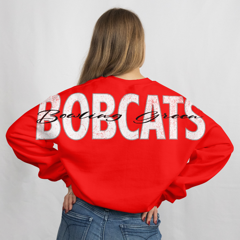 3 Color Big Back Crewneck