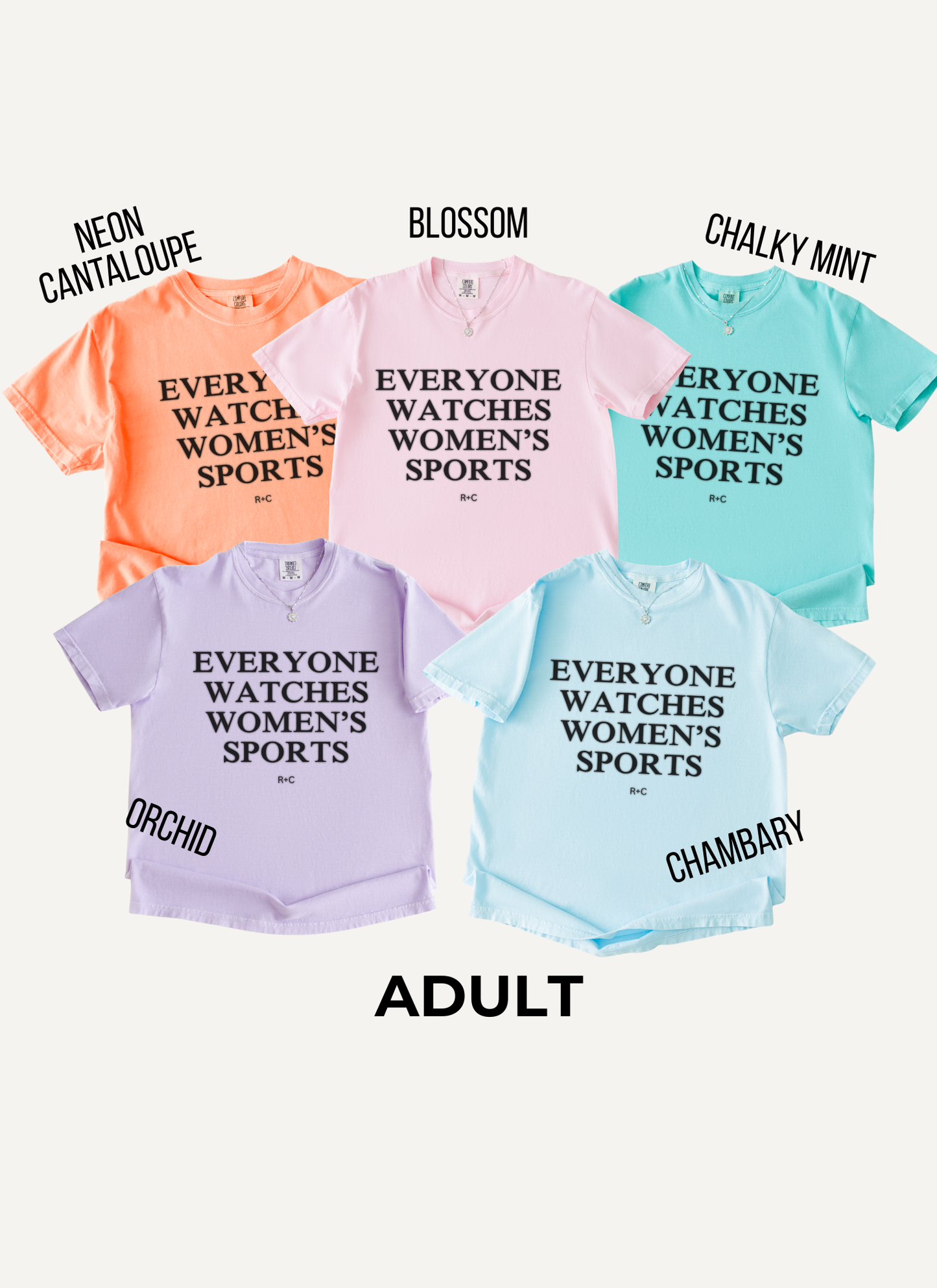 Everyone Watches Women's Sports Tshirt
