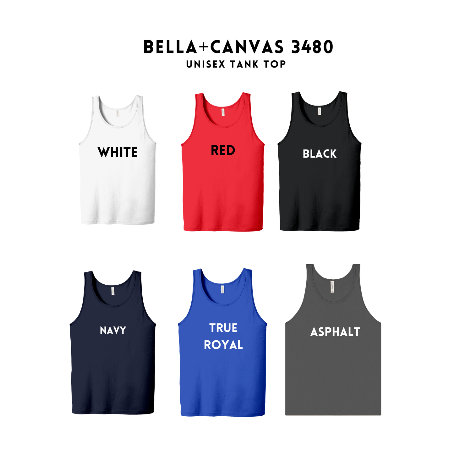 Custom School/Team Mascot Tank Tops