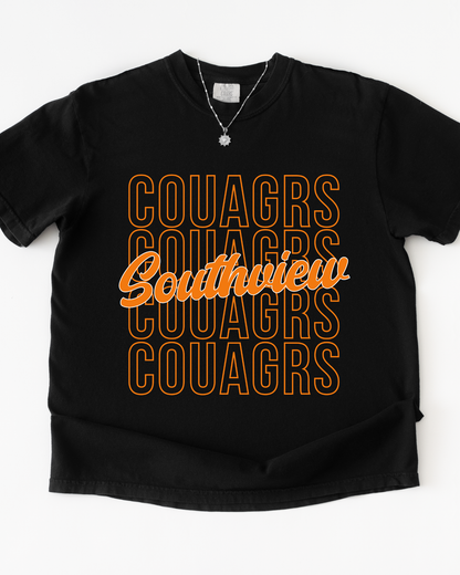 Southview Cougars Tshirt (Toddler-Adult)