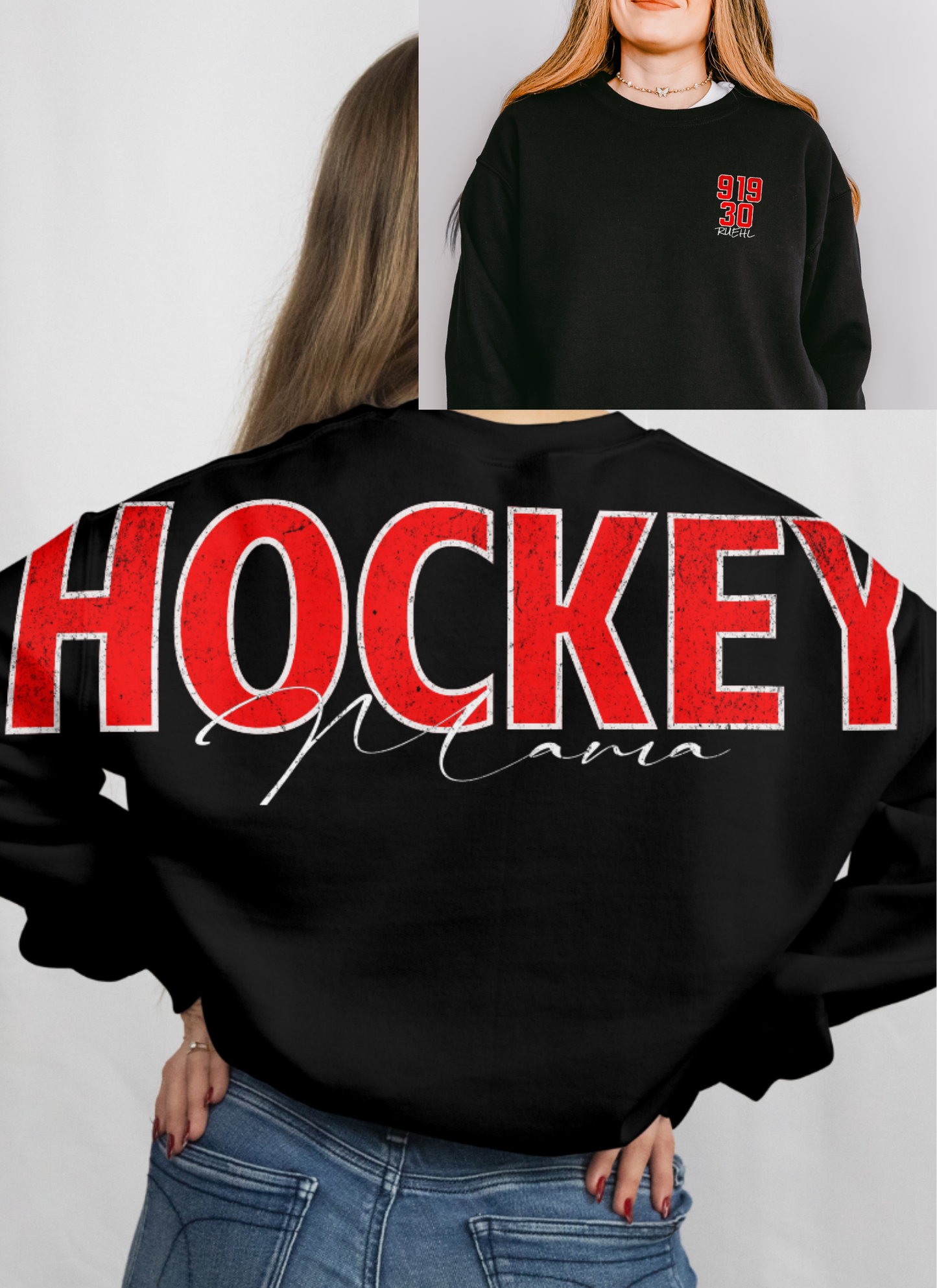Hockey Mom Crewneck