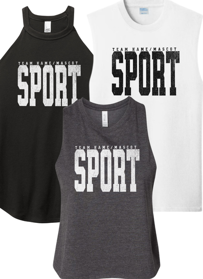 Custom Team Sport Tank Top