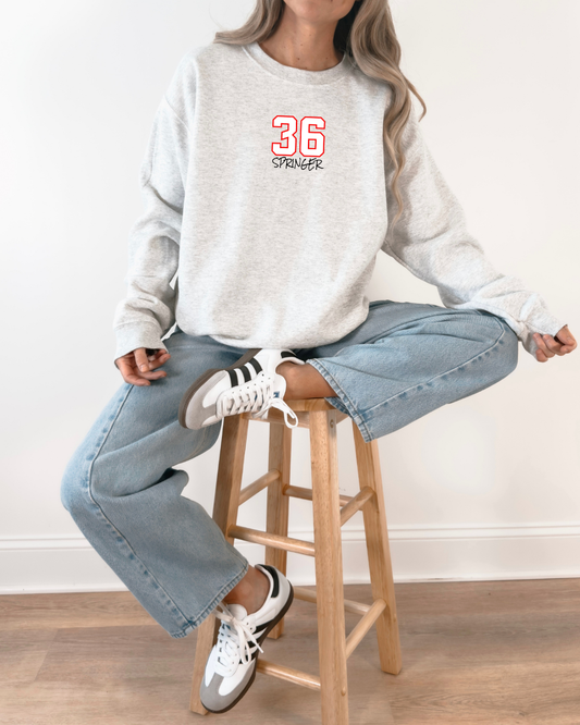 Bowling Green Hockey Mom Crewneck