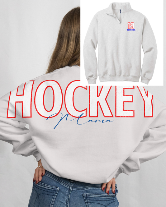 Ash NorthStar Hockey Mom 1/4 zip up