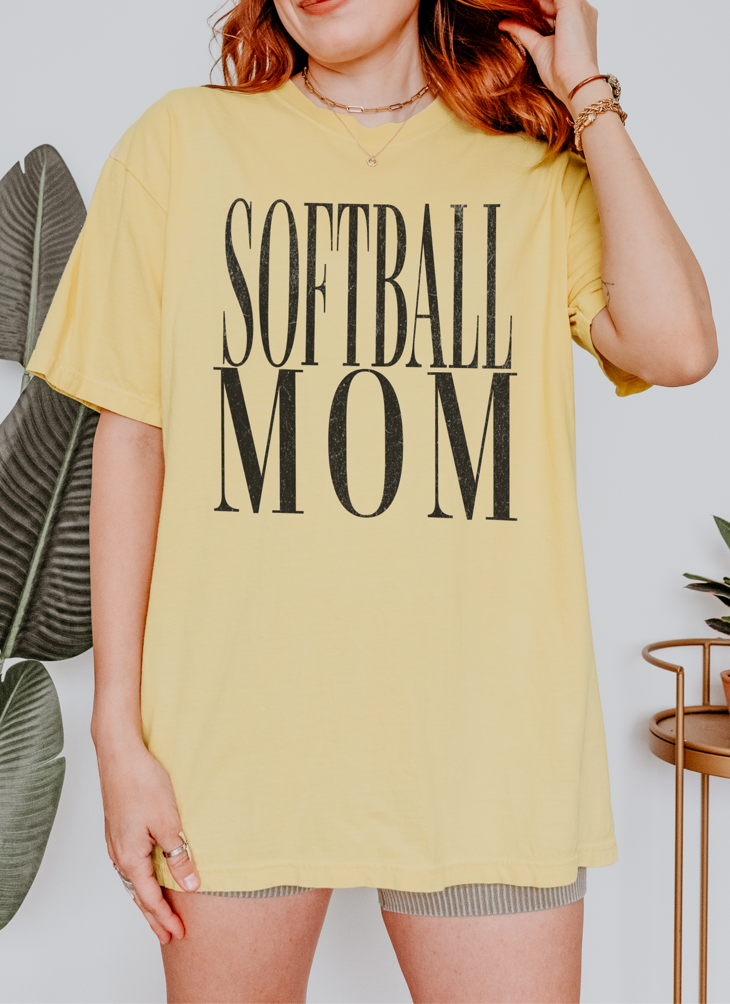 Softball Mom TShirt (Crop or Full Length)