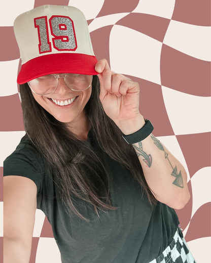 Custom Number Trucker Hat