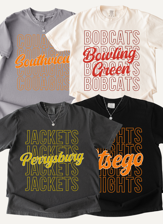 Custom Mascot x4 Tshirt adult