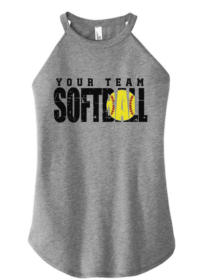 Custom Baseball/Softball Women's tank top
