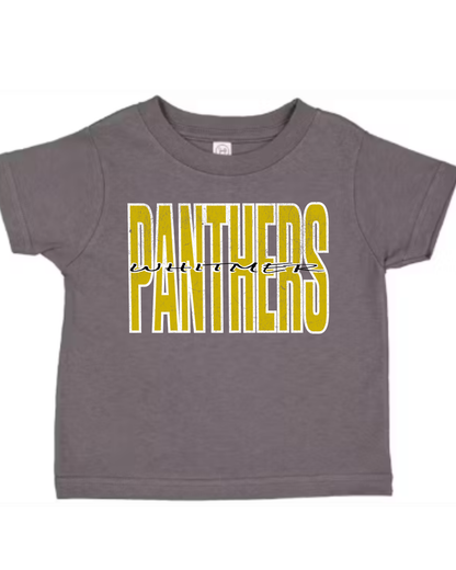 Panthers Tshirt (Adult-Infant)
