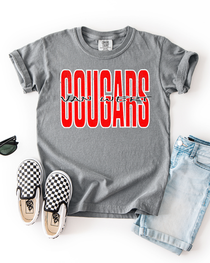 Cougar Tshirt (Adult-Infant)