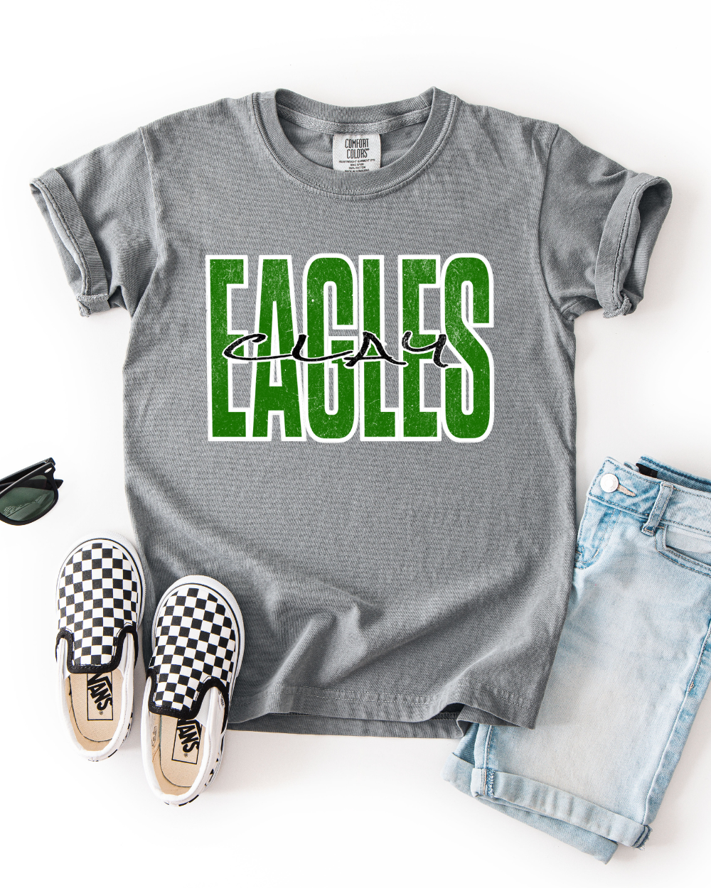 Eagles (Clay) Tshirt (Adult-Infant)
