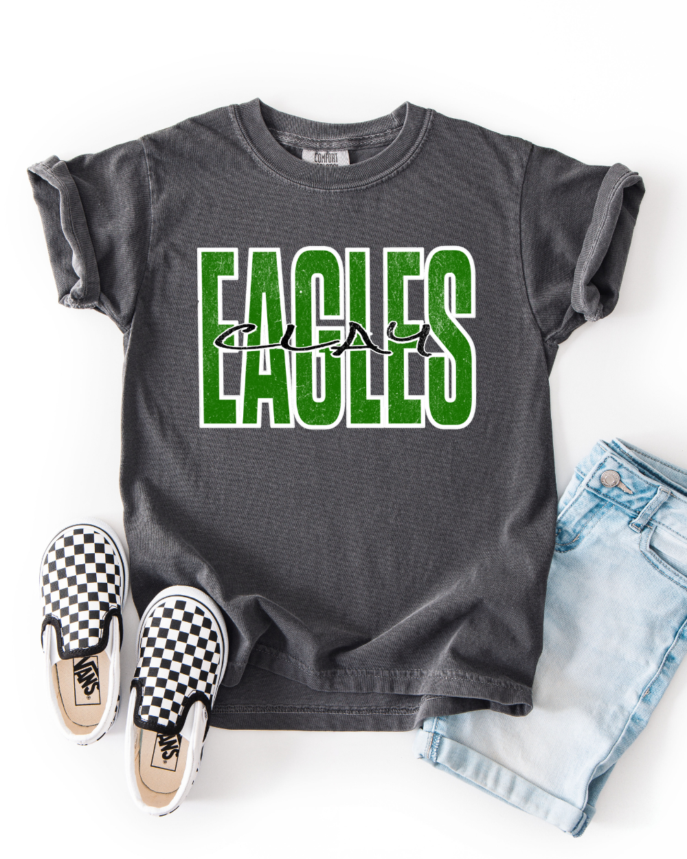 Eagles (Clay) Tshirt (Adult-Infant)