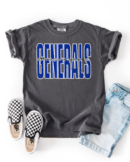 Generals Tshirt (Adult-Infant)