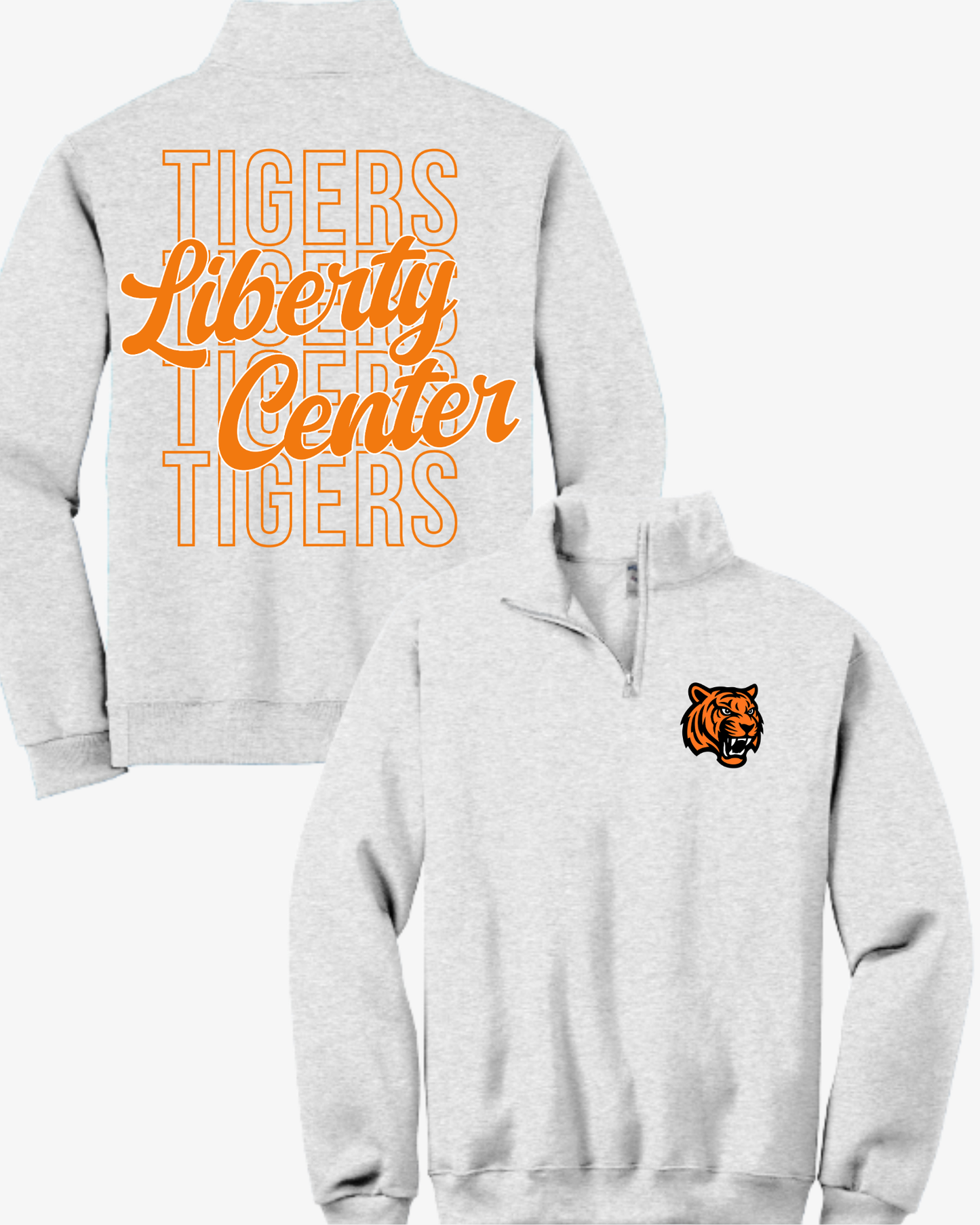 Tigers 1/4 Zip Pullover