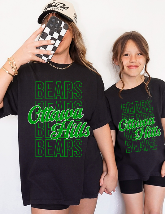 Bears  x4 Tshirt (Youth-Adult)