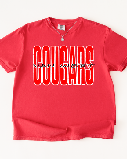 Cougar Tshirt (Adult-Infant)