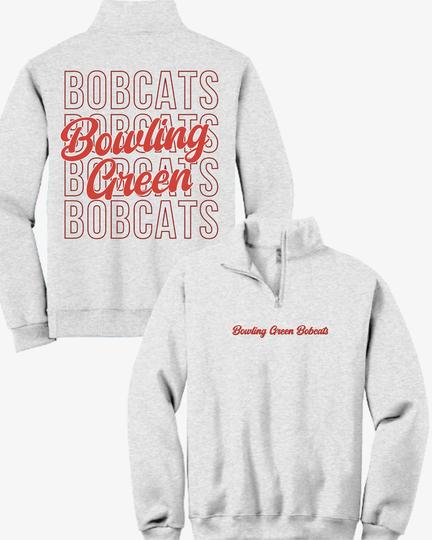 Bobcats 1/4 Zip Pullover