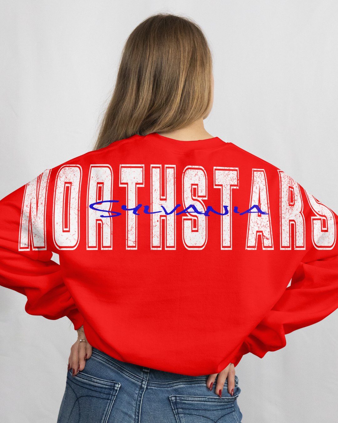 Red NorthStar Big Back Crewneck