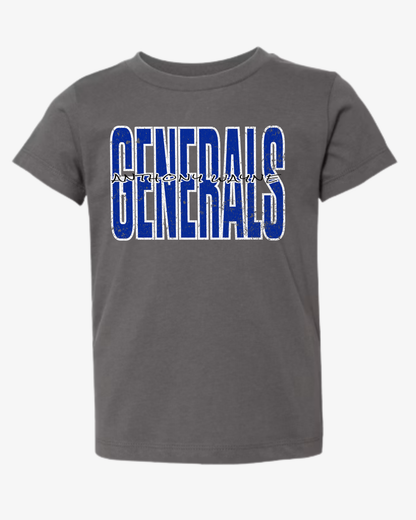 Generals Tshirt (Adult-Infant)