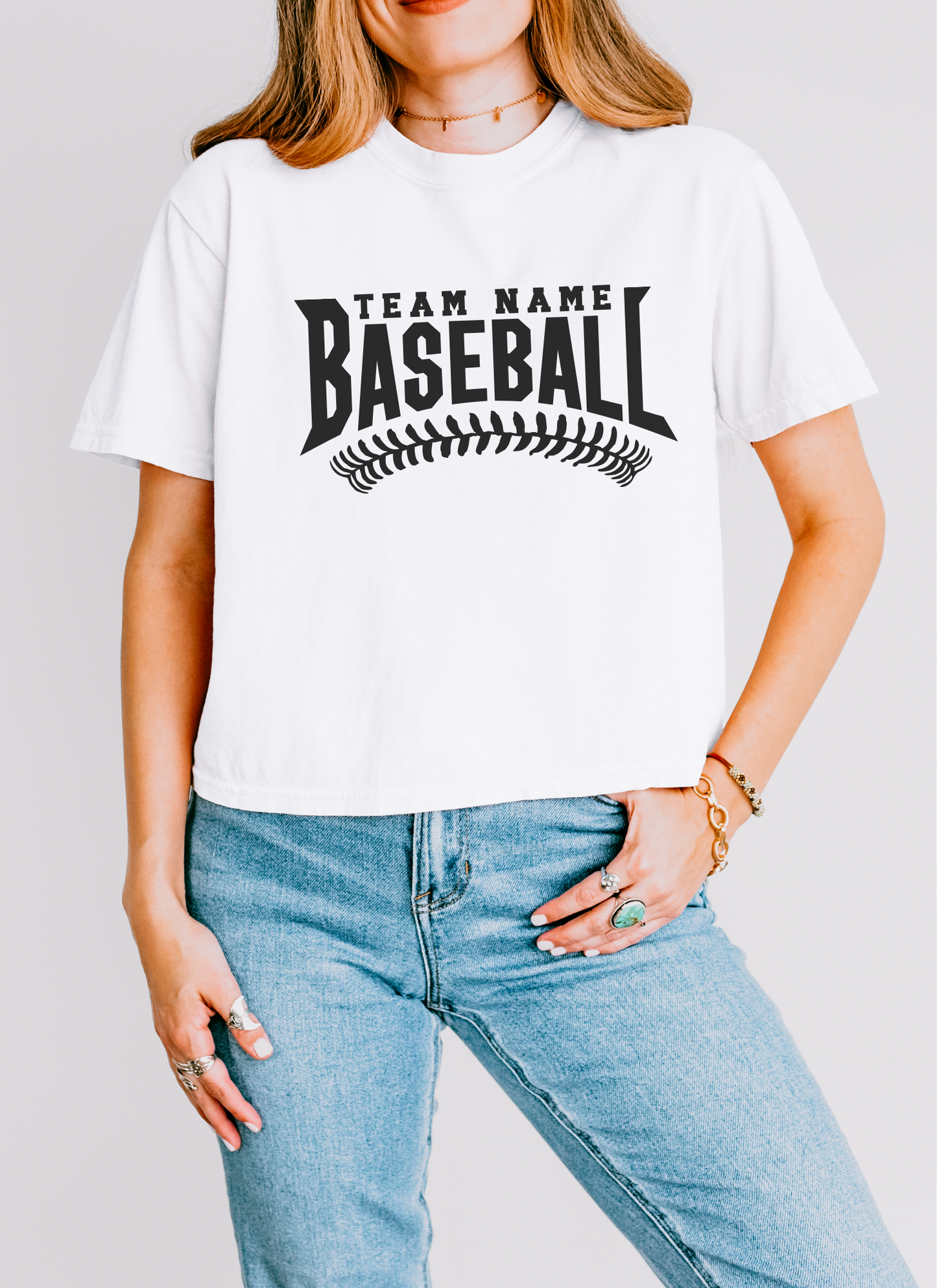 Custom Baseball/Softball Laces Tshirt (Adult & Youth)